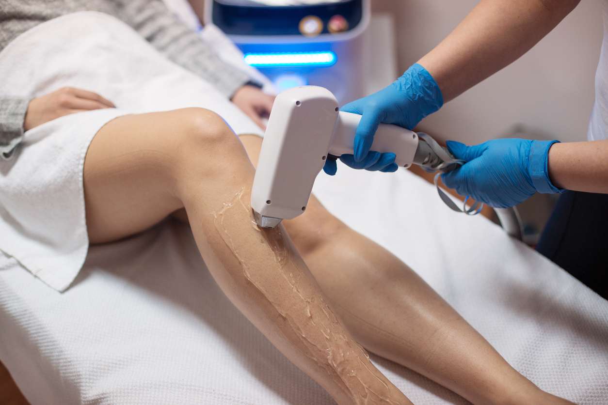 women undergoing laser hair removal treatment in macon, ga
