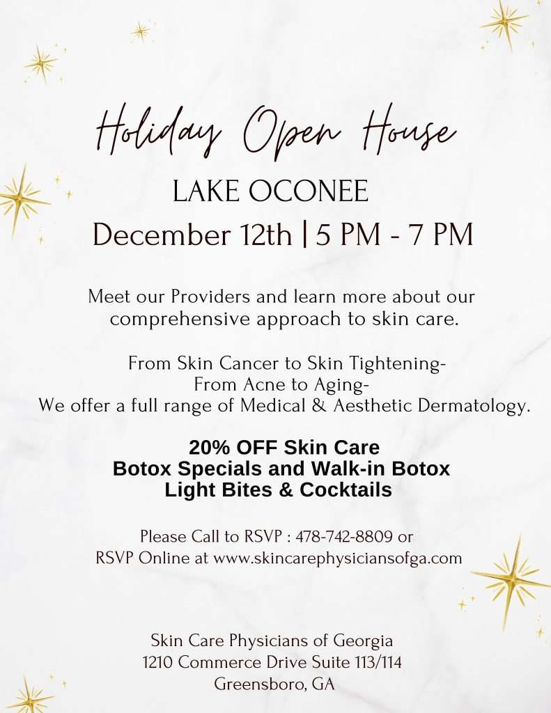 holiday open house digital invitation card